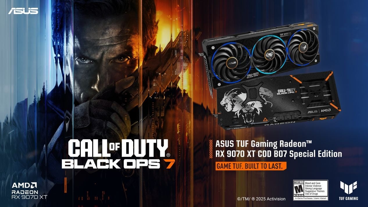 asus-a-lansat-tuf-gaming-radeon-rx-9070-xt-black-ops-7-fans-limited-edition