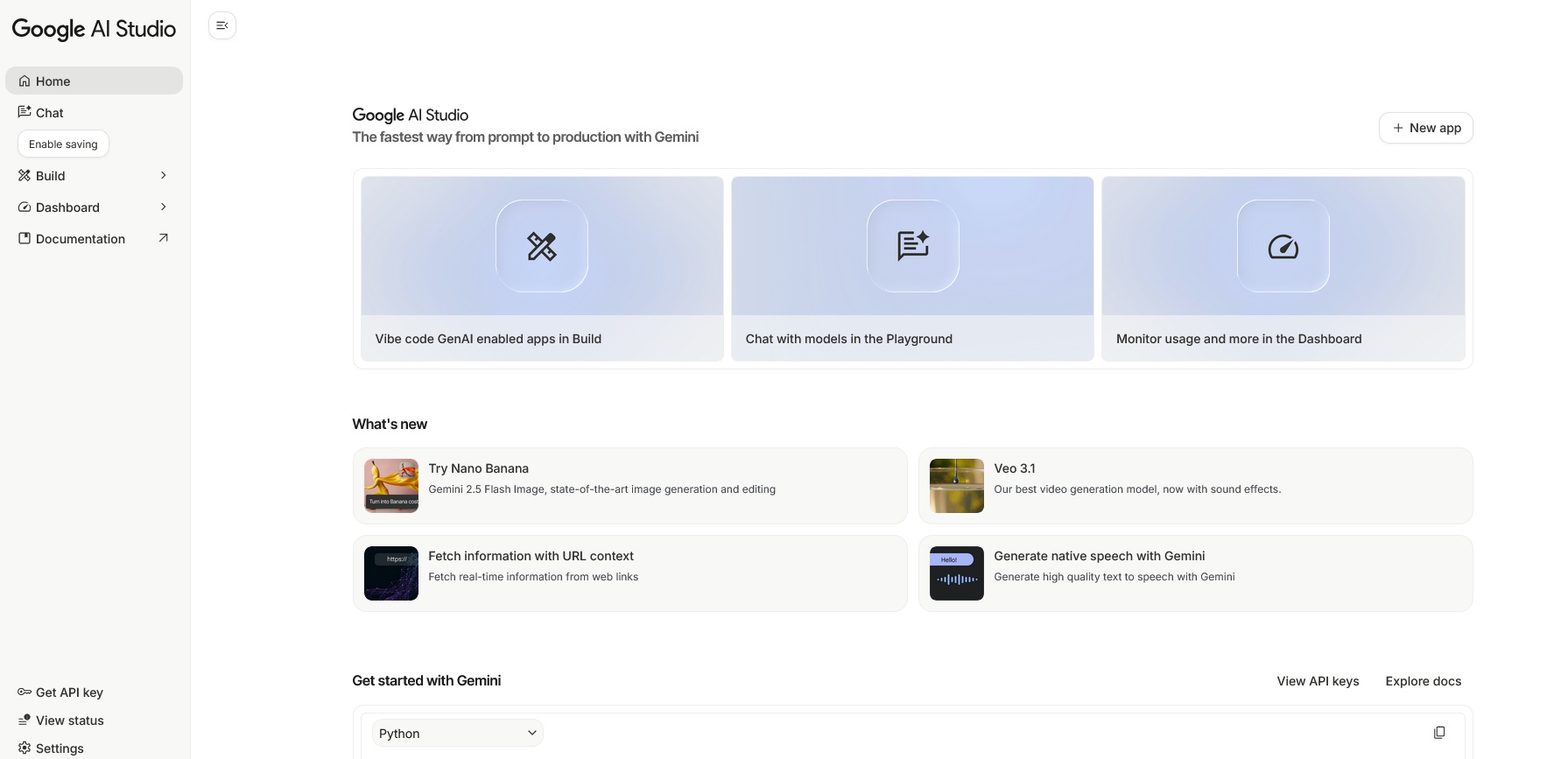 vibe-coding-ajunge-in-google-ai-studio:-aplicatii-ai-dintr-o-singura-solicitare