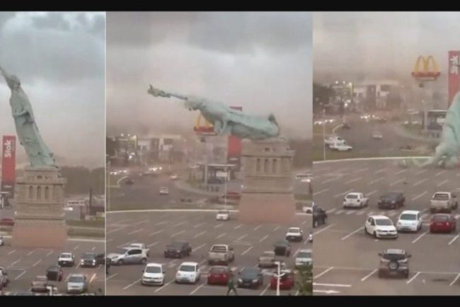 video-momentul-in-care-statuia-libertatii-din-brazilia-s-a-prabusit-din-cauza-vantului-extrem.-constructia-avea-24-de-metri-inaltime