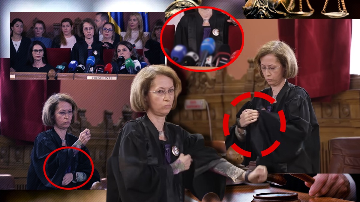 cum-a-ajuns-judecatoarea-#rezist-sa-incalce-legea,-cu-justificarea-ca-o-apara.-a-folosit-roba-de-instanta-pentru-a-se-costuma-in-super-eroul-unei-miscari-de-eliberare-a-justitiei