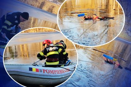 misiune-contra-cronometru-in-craiova.-un-copil-a-fost-salvat-dupa-ce-a-cazut-in-lacul-din-parcul-romanescu