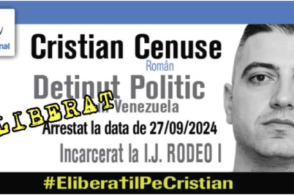 cine-este-romanul-cristian-cenuse,-detinut-politic-in-venezuela-si-eliberat-dupa-mai-bine-de-un-an-de-detentie