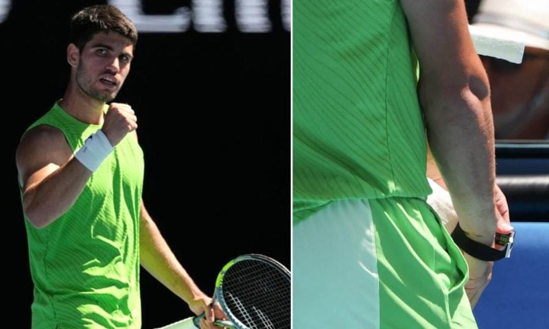 alcaraz,-obligat-sa-si-scoata-bratara-inteligenta-in-timpul-meciului.-motivul-invocat-la-australian-open