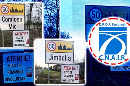 „risc-de-roaming-involuntar”.-la-ce-se-refera-noile-indicatoare-montate-de-cnair-pe-mai-multe-drumuri-din-vestul-tarii