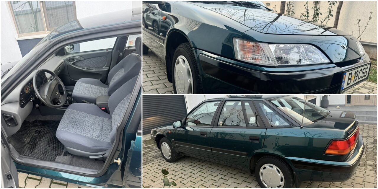 va-mai-aduceti-aminte-daewoo-espero-–-masina-de-deputat?-cum-arata-in-2026-un-model-din-1997-cu-doar-12.000-de-km