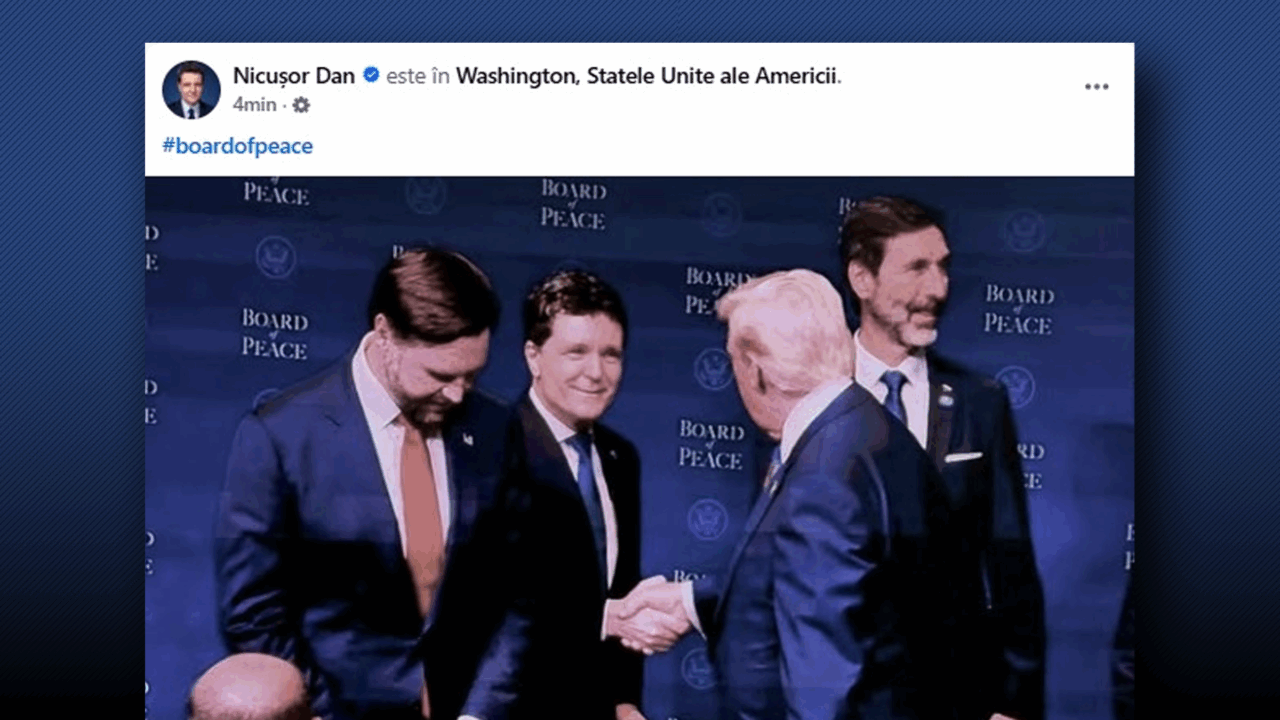 nicusor-dan-a-publicat-o-poza-oficiala-cu-donald-trump,-de-fapt-o-captura-foto-a-ecranului-unui-televizor-care-transmite-live-evenimentul