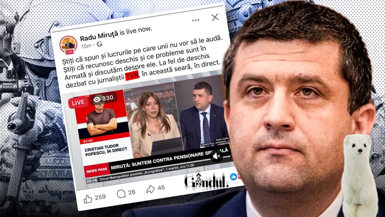 ministrul-apararii-si-a-pierdut-busola-radu-miruta-a-incurcat-studiourile-de-televiziune.-face-postari-despre-participari-la-tvr,-dar-de-fapt-merge-la-b1-tv