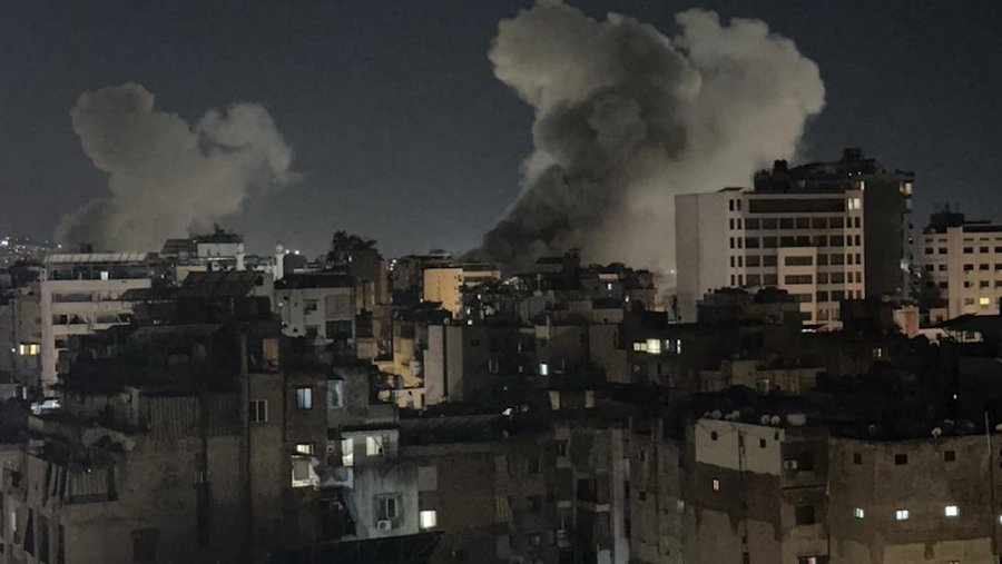 beirut,-bombardat-de-israel-dupa-atacul-hezbollah-asupra-unei-baze-militare-din-haifa