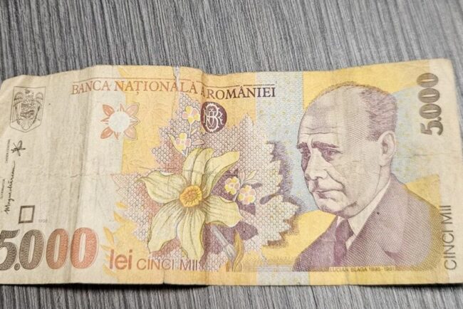 mai-stii-celebra-bancnota-de-5.000-lei-cu-chipul-lui-lucian-blaga,-din-anii-’90?-suma-uriasa-cu-care-se-vinde-acum,-in-2026