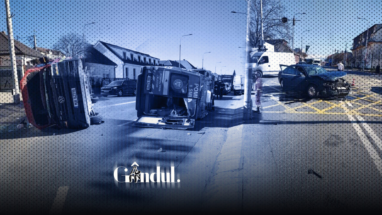 ambulanta-smurd-rasturnata-intr-un-accident-in-sibiu