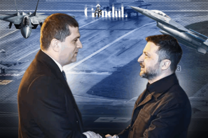 volodimir-zelenski,-in-vizita-la-baza-86-aeriana-de-la-borcea.-presedintele-ucrainei-s-a-intalnit-si-cu-viitorii-piloti-f16-ai-tarii-sale