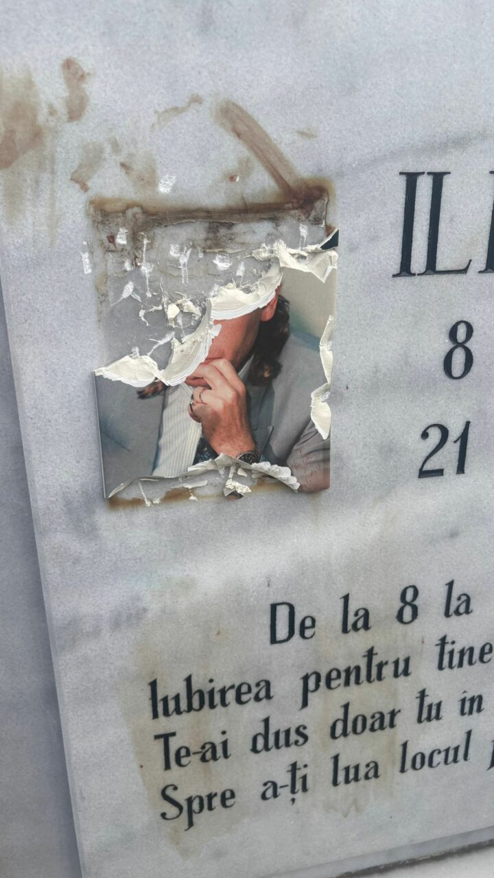 mormantul-lui-ilie-balaci-a-fost-vandalizat.-politia-a-intocmai-un-dosar-penal