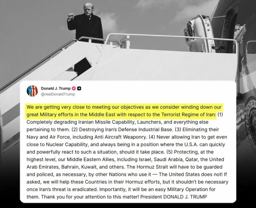 trump-anunta-ca-sua-sunt-aproape-de-atingerea-obiectivelor-militare-impotriva-iranului.-bursele-lumii,-pe-rosu-dupa-trei-saptamani-de-conflict