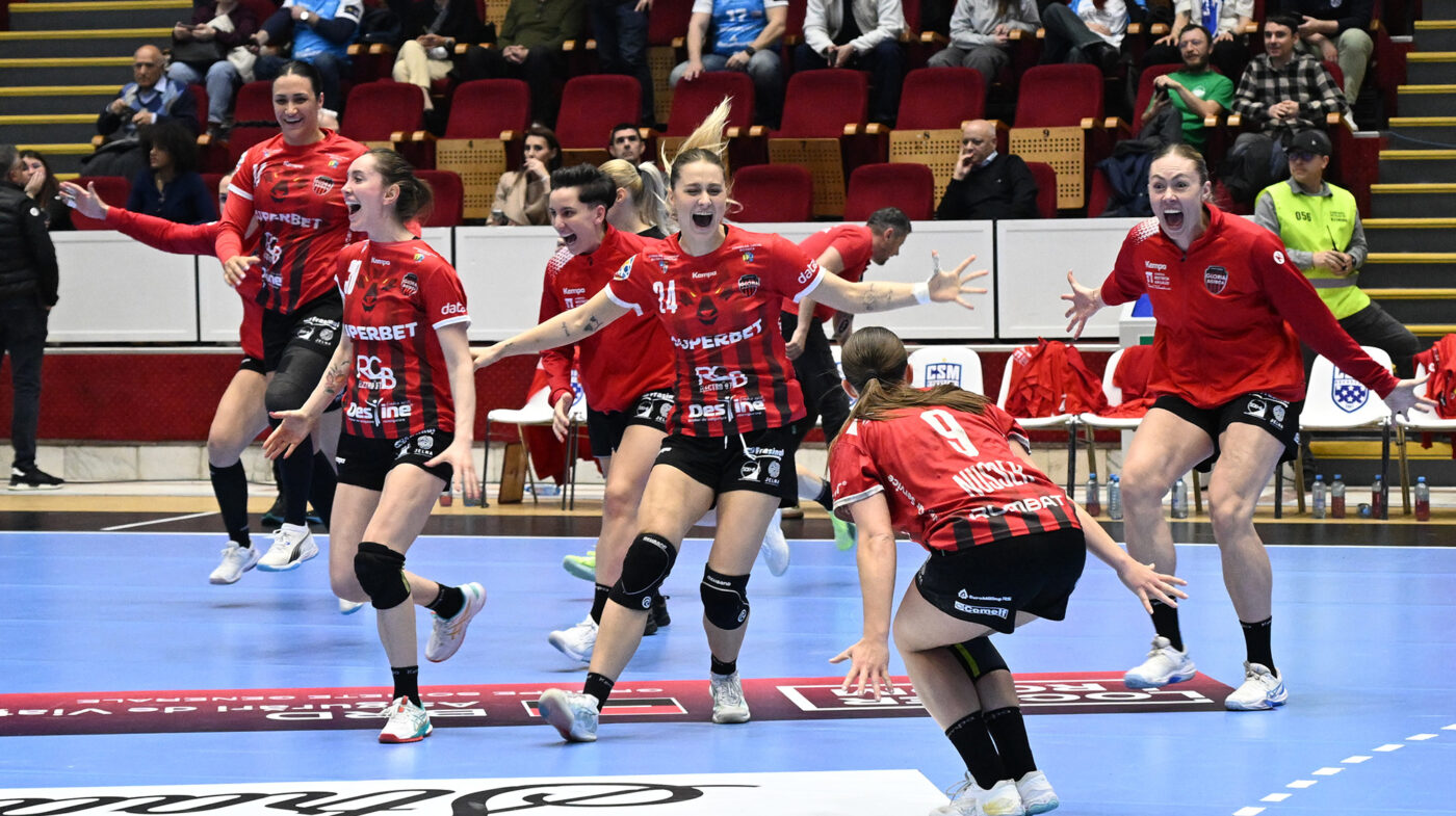 victorie-senzationala-pentru-handbalistele-gloriei-bistrita-in-optimile-ligii-campionilor