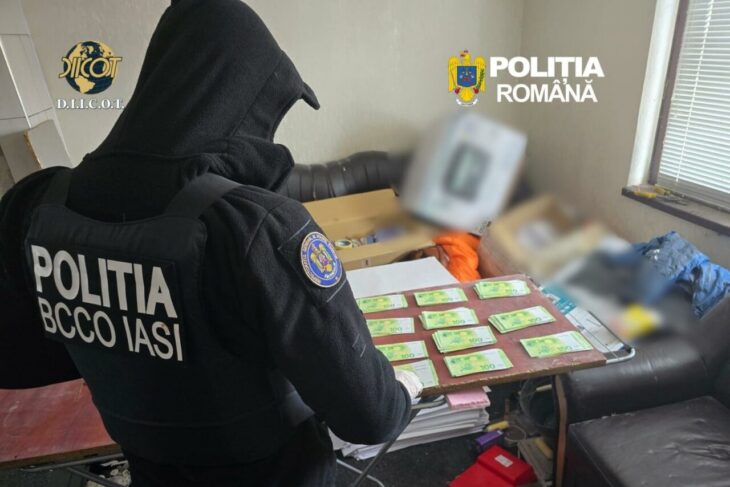 trei-romani-au-fost-retinuti-de-diicot,-autoritatile-au-descoperit-o-fabrica-de-bani-falsi-in-judetul-suceava
