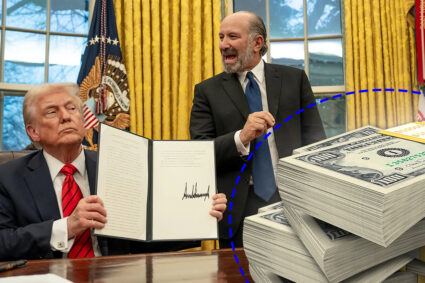 trump-devine-primul-presedinte-american-in-exercitiu-cu-propria-semnatura-pe-bancnote,-a-anuntat-trezoreria-sua