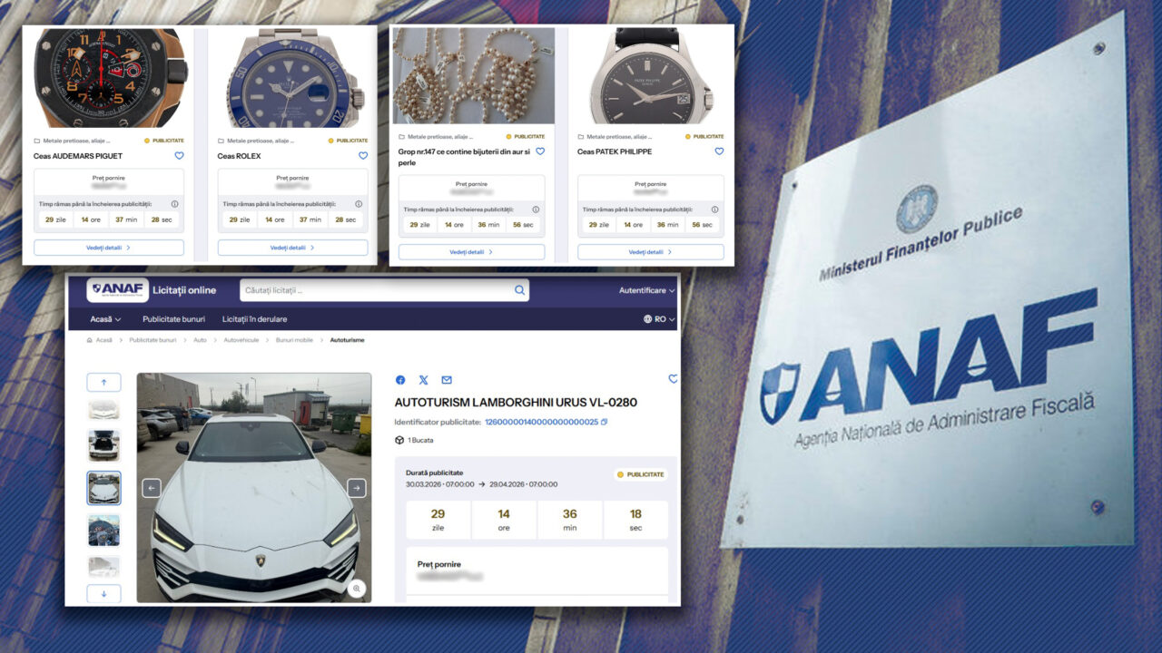 anaf-a-scos-la-licitatie-un-lamborghini,-mai-multe-ceasuri-de-lux-si-bijuterii.-pretul-de-pornire-este-un-chilipir