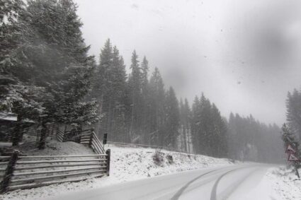 ninge-in-zonele-montane-din-suceava-si-alte-doua-judete.-drumarii-intervin-cu-mai-multe-utilaje-pe-soselele-acoperite-de-zapada