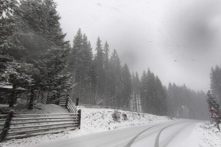 ninge-in-zonele-montane-din-suceava-si-alte-doua-judete.-drumarii-intervin-cu-mai-multe-utilaje-pe-soselele-acoperite-de-zapada