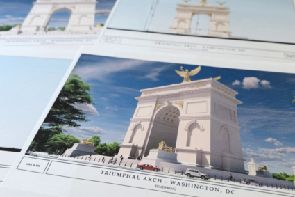trump-vrea-un-arc-de-triumf-la-washington,-de-aproape-trei-ori-mai-inalt-decat-cel-din-bucuresti