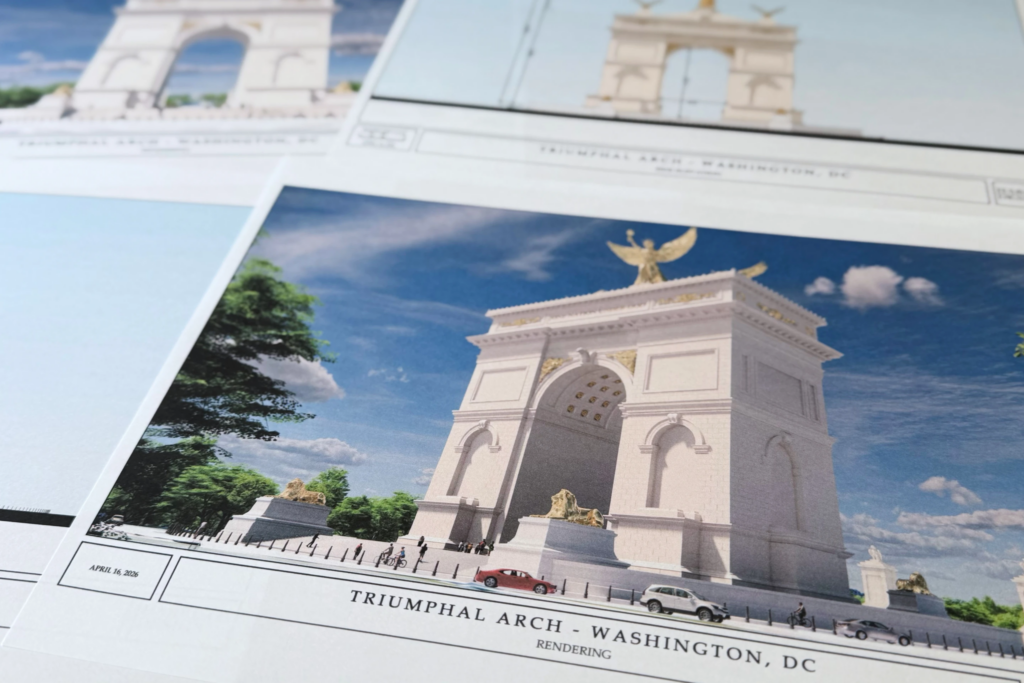 trump-vrea-un-arc-de-triumf-la-washington,-de-aproape-trei-ori-mai-inalt-decat-cel-din-bucuresti