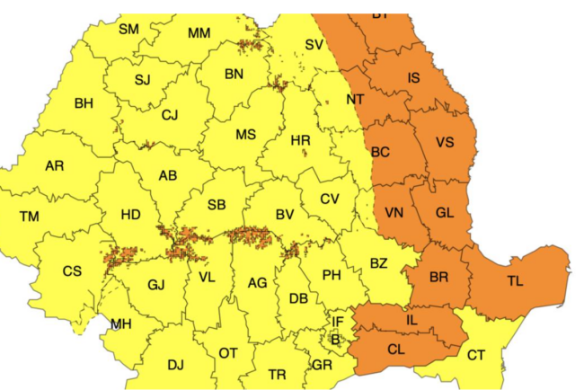 vremea-se-raceste-semnificativ.-romania,-sub-cod-galben-si-cod-portocaliu-de-vant