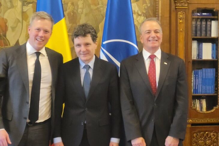nicusor-dan,-intalnire-cu-secretarul-armatei-sua,-dan-driscoll.-ce-au-discutat-cei-doi