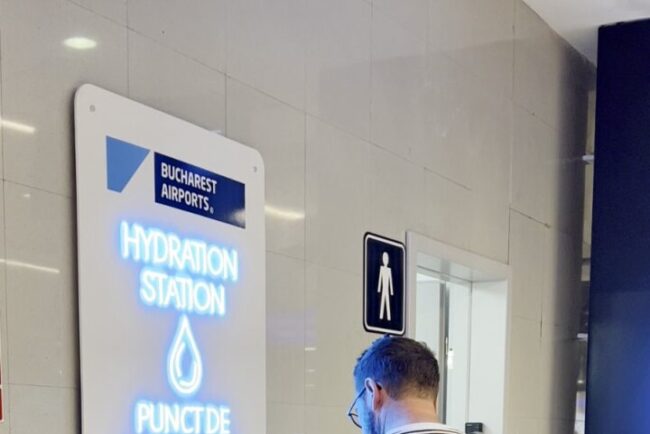 au-fost-instalate-10-statii-de-apa-potabila-in-aeroporturile-din-bucuresti
