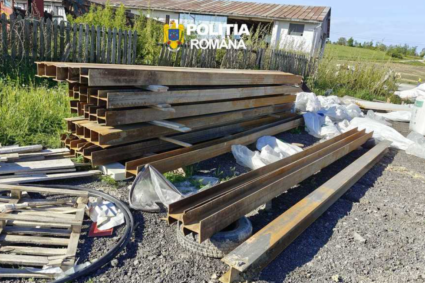 de-ce-intarzie-trenurile.-politia-a-recuperat-un-tronson-de-cale-ferata-doar-din-batatura-unui-gospodar