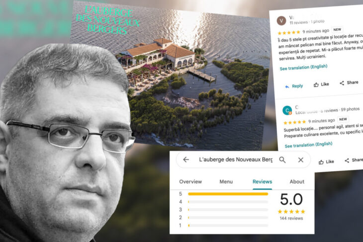 experimentul-lui-patrick-de-hillerin:-restaurant-fictiv-pe-google-maps,-pe-modelul-stiri-pozitive-despre-oana-gheorghiu