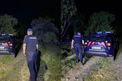 imagini-greu-de-privit-in-calimanesti-valcea.-oameni-inarmati-cu-lopeti-aleaga-un-urs-prins-in-gardul-electric