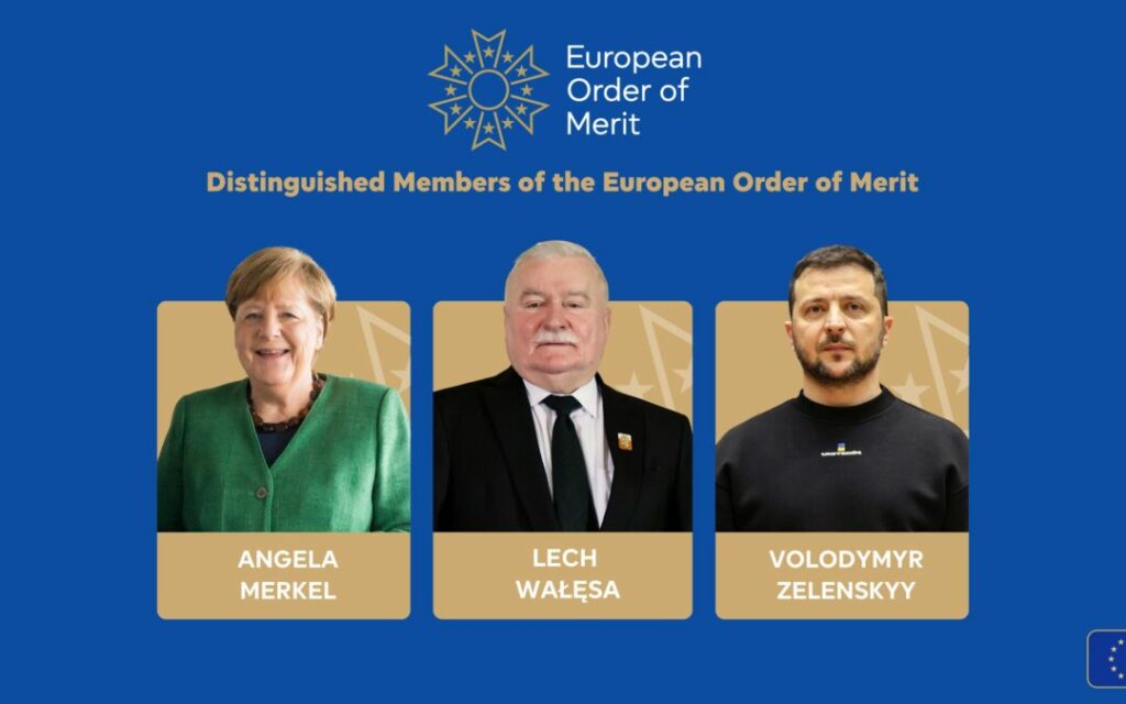 parlamentul-european-acorda-pentru-prima-data-ordinul-european-de-merit.-angela-merkel,-maia-sandu-si-volodimir-zelenski,-printre-laureati