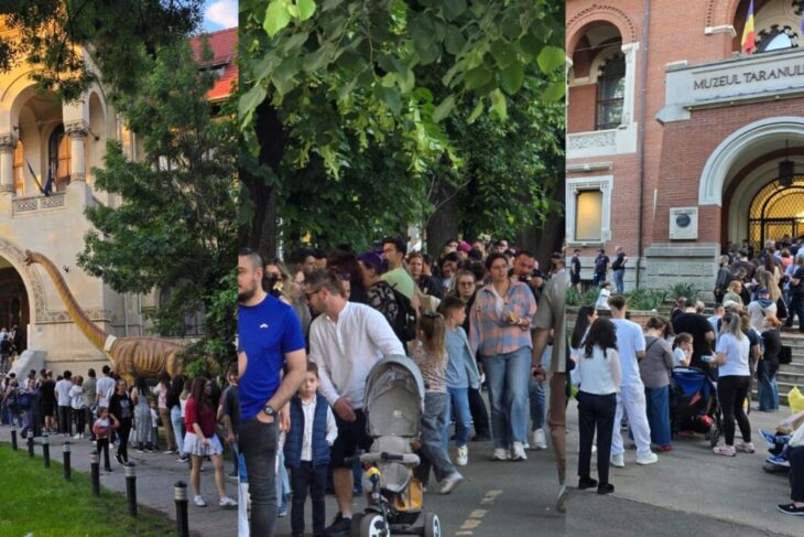 noaptea-muzeelor-in-bucuresti.-sute-de-persoane-asteapta-sa-viziteze-cele-mai-renumite-muzee-din-capitala