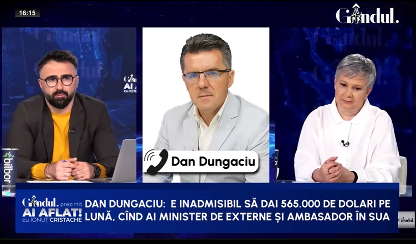 dan-dungaciu-cere-desfiintarea-ambasadei-romaniei-de-la-washington,-dupa-anuntul-ca-romania-a-angajat-o-firma-de-lobby