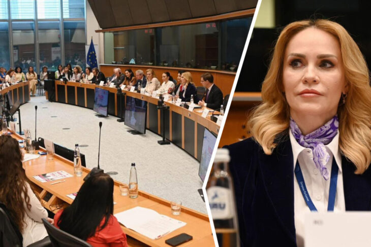 gabriela-firea,-conferinta-la-parlamentul-european.-medicii-si-politicienii-cauta-solutii-pentru-scaderea-natalitatii-si-imbatranirea-populatiei