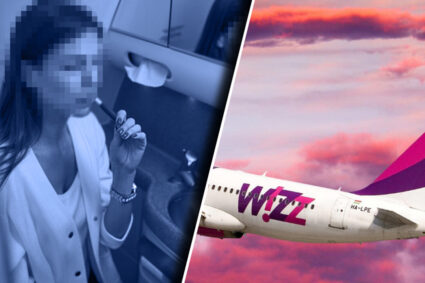 Româncă a fost interzisă de Wizz Air pentru comportament în toaleta avionului