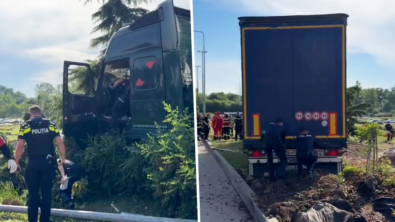 un-sofer-oradean-a-facut-prapad-in-constanta-cu-un-tir-inmatriculat-in-ucraina.-ca-prin-minune,-nu-au-existat-victime