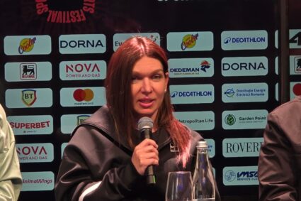Simona Halep, reacție emoționantă la Cluj alături de Andrei Pavel