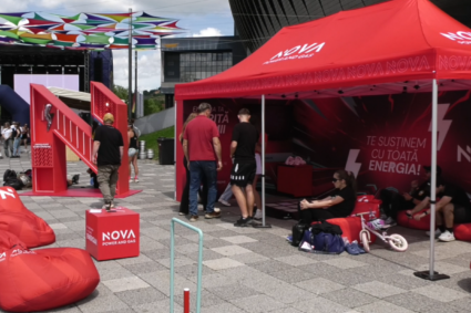 Nova Power & Gas participă zilnic la Sports Festival din Cluj pentru susținerea proiectelor sportive