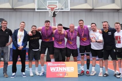 Baschet 3×3 de nivel înalt la Cluj în cadrul Sports Festival