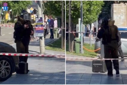 panica-in-centrul-pitestiului.-o-valiza-suspecta-din-fata-galeriei-de-arta-a-generat-mobilizarea-autoritatilor