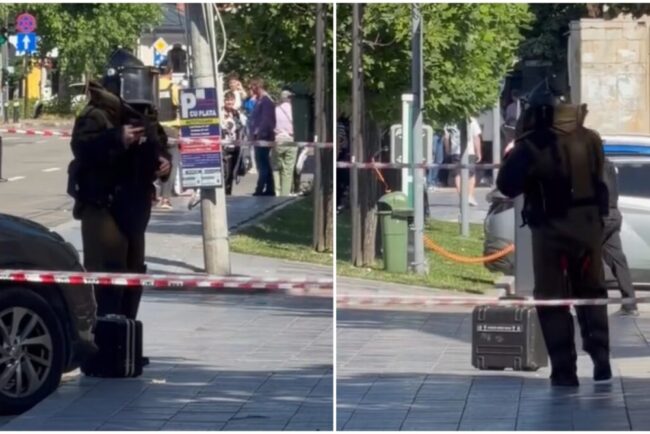 panica-in-centrul-pitestiului.-o-valiza-suspecta-din-fata-galeriei-de-arta-a-generat-mobilizarea-autoritatilor