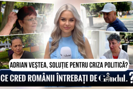 Românii despre Adrian Veștea ca soluție pentru criza politică