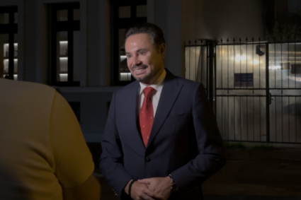 Gheorghe Falcă susține anunțuri despre Adrian Veștea la restaurantul unde a fost cu susținătorii lui Bolojan