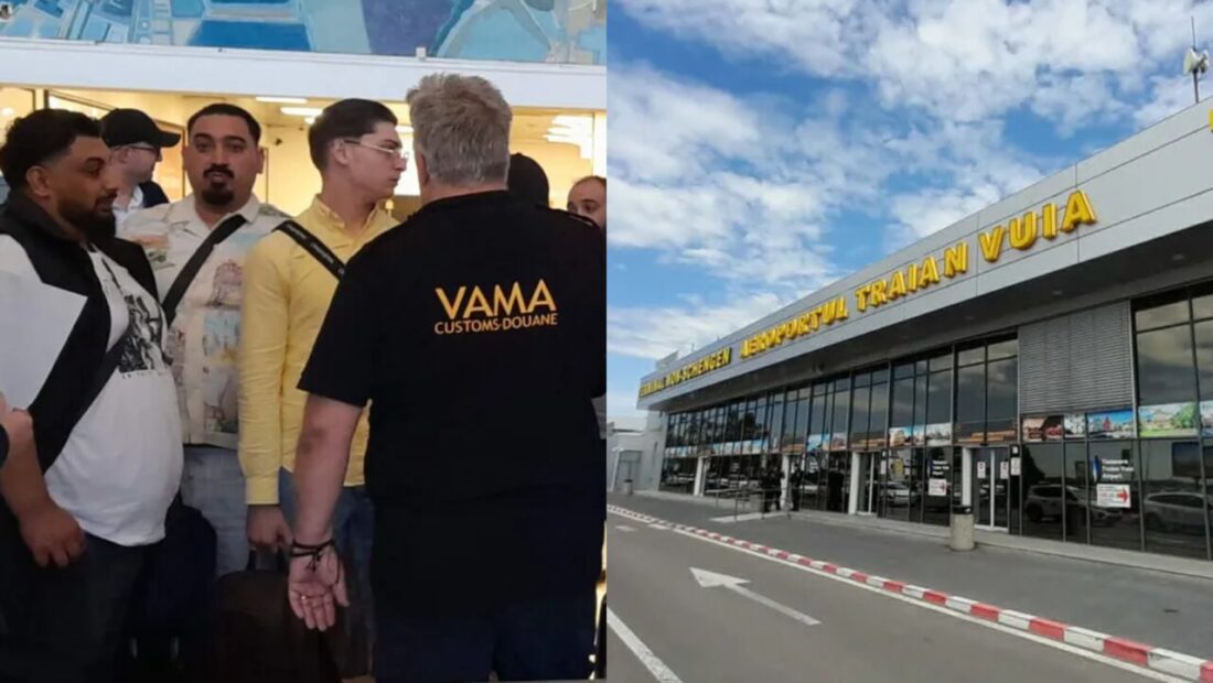haos-pe-aeroportul-din-timisoara.-calatorii-sositi-din-londra-au-fortat-iesirea-din-terminal,-in-timpul-unei-greve-a-vamesilor