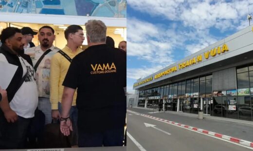 haos-pe-aeroportul-din-timisoara.-calatorii-sositi-din-londra-au-fortat-iesirea-din-terminal,-in-timpul-unei-greve-a-vamesilor