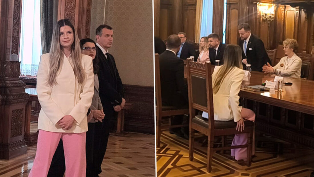 in-plina-criza-politica,-in-mijlocul-furtunii-de-la-cotroceni,-o-pata-de-culoare-a-atras-atentia-astazi.-imbracata-in-roz,-controversata-ana-maria-geana,-mentionata-in-scandalul-pozelor-trucate-din-campania-prezidentiala,-a-stat-la-masa-discutiilor-cu-par
