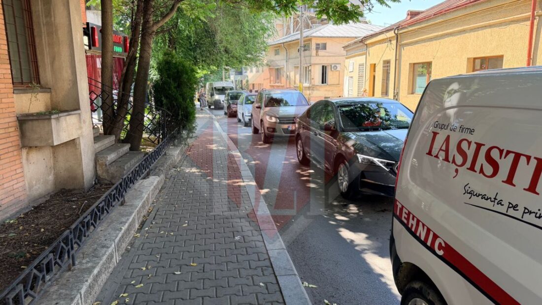 circulatia-pe-strada-sf.-sava-a-fost-oprita-din-cauza-lucrarilor!-soferii-petrec-zeci-de-minute-in-traficul-infernal-din-zona