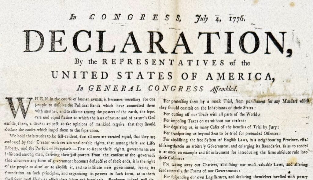 descoperire-istorica-in-marea-britanie:-o-copie-extrem-de-rara-a-declaratiei-de-independenta-a-sua-a-fost-gasita-dupa-peste-250-de-ani
